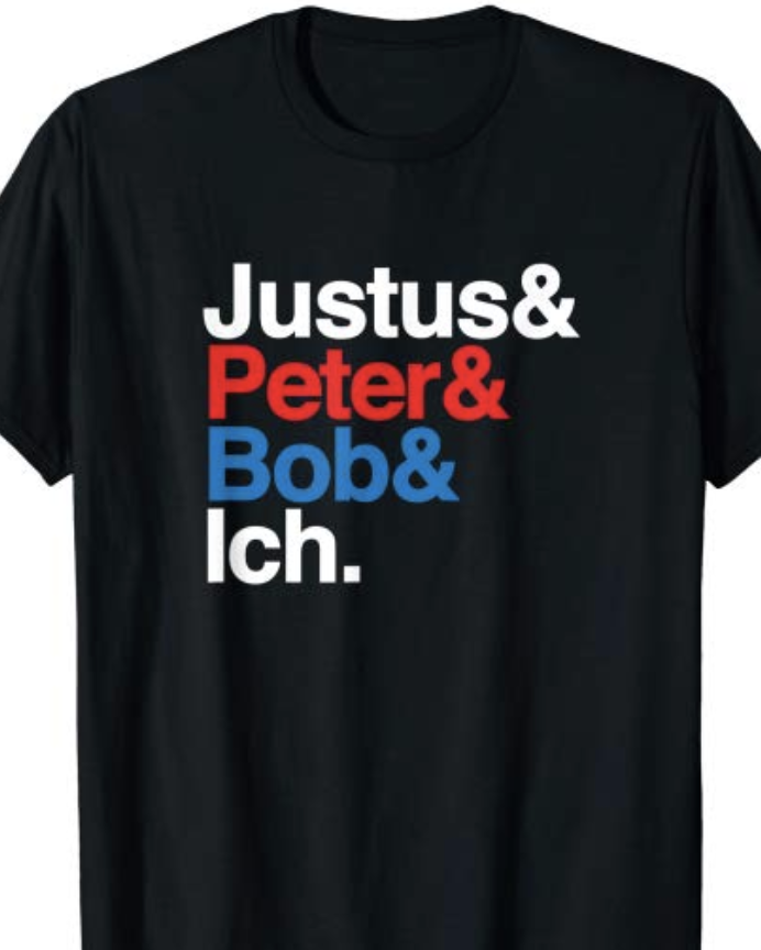 Die Drei Fragezeichen Justus & Peter & Bob & Ich Männer Premium T-Shirt
